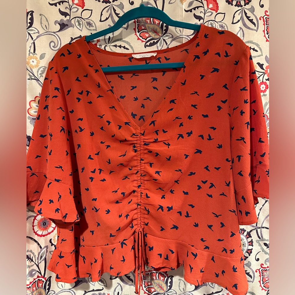 Elodie Peplum Top